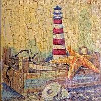 Faux Lighthouse Painting