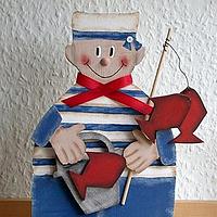 Wooden Sailor Boy Craft