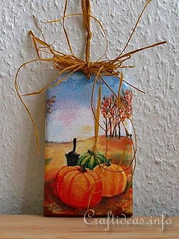 Basic Craft for Fall and Halloween - Shindles with Halloween Motifs 2