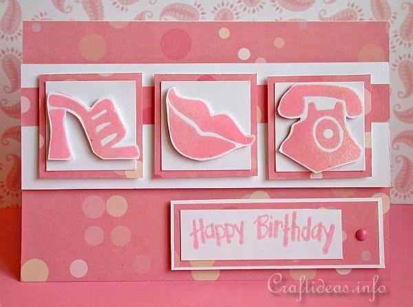 Birthday Card for Teen Girls - Pink Dreams
