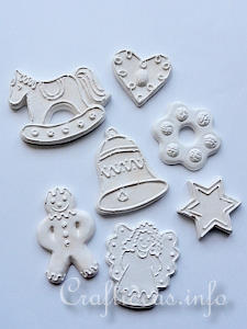 Christmas Cookie Ornaments Tutorial 1