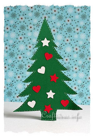 Christmas Paper Craft for Kids - Christmas Tree