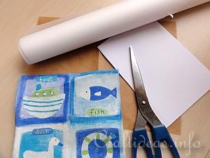 Craft Tutorial - Paper Napkins and Fusible Web 1