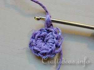 Crochet Easter Basket - Detail 1