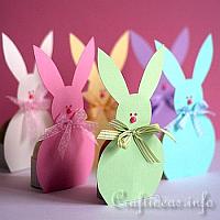 Easter Bunny Paper Egg Holders