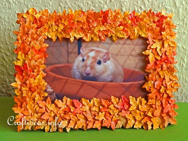 Fall Leaves Picture Frame