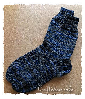 Knitting Socks - Men's Socks 