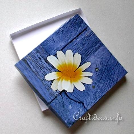 Paper Craft for Summer - Easy to Make CD Gift Box
