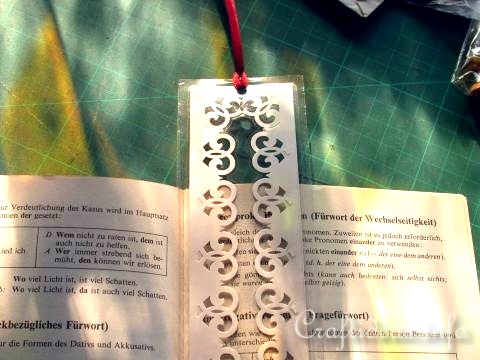 Paper Craft for Summer and All Occasions - Pretty Lacy Bookmarker
