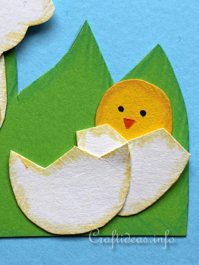 Paper Hen and Chick Decoration 2