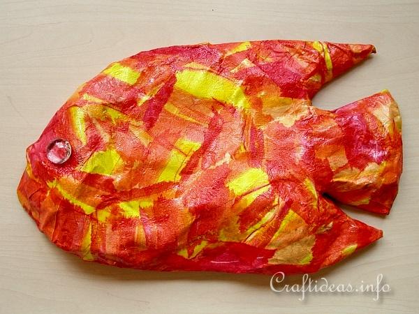 Paper Mach Fish