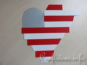 Patriotic Paper Heart Tutorial 2