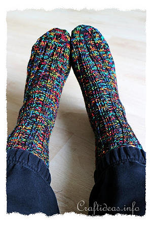 Thick and Colorful Winter Socks 