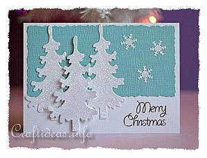 Wintery Christmas Card 