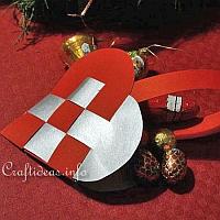 Danish Heart Paper Christmas Ornament