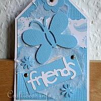 Blue Friendship Tag for All Occasions