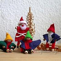 Chenille Kids and Chenille Santa Claus