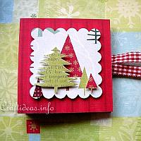 Christmas Post It Note Holder