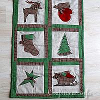Christmas Quilt - Wallhanging