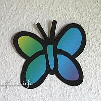 Colorful Butterfly Window Decoration