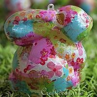 Decopatch Easter Bunny Ornament