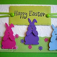 Easter Bunnies Card