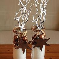 Frosted Branches Centerpiece