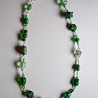 Green Beaded Necklace 2