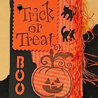 Halloween Trick or Treat ATC