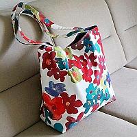 Lined Fabic Tote