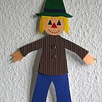 Paper Scarecrow Decoration