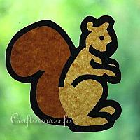 Paper Squirrel Craft for Kids