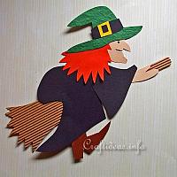 Paper Witch Decoration