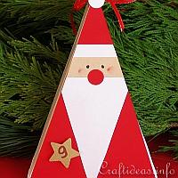 Santa Claus Triangle Gift Box