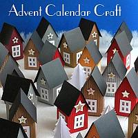 Scandinavian Inspired Paper Advent Calendar