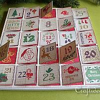 Scrapbook Paper Advent Calendar