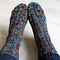 Thick and Colorful Winter Socks