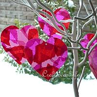 Transparent Valentine Hearts