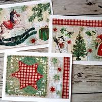200 Vintage Christmas Cards