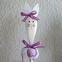 Wooden Spoon Easter Bunny