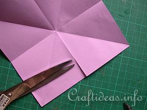 3-D Origami Paper Stars 6