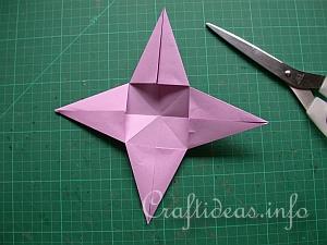 3-D Origami Paper Stars 9