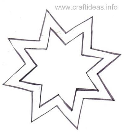 8 Sided Star Craft Pattern