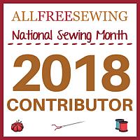 All Free Sewing National Sewing Month Contributor