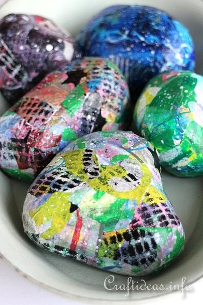 Artistic Rock Paper Weights