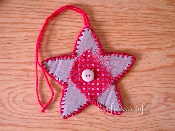 Basic Christmas Craft Ideas - Primitive Star Ornament