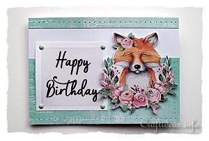 Birthday Card - Greeting Card - Green Card  for all Occasions 300