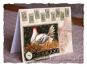Birthday Card - Greeting Card - Hen Greeting Card for All Occasions 