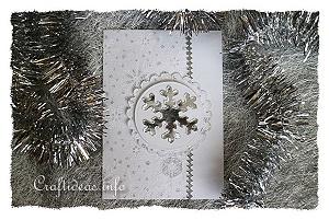 Christmas Card - Snow Greeting Card for the Holidays 300