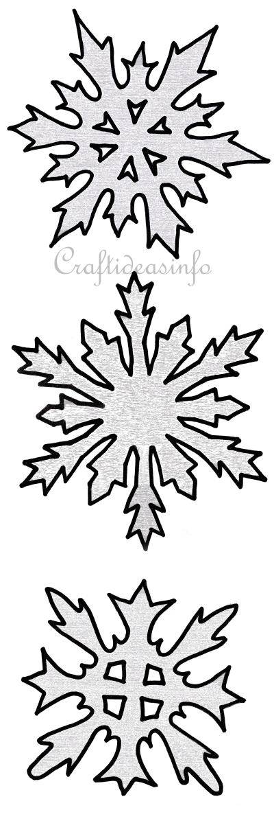 Christmas Craft Patterns - Snowflake Set 2